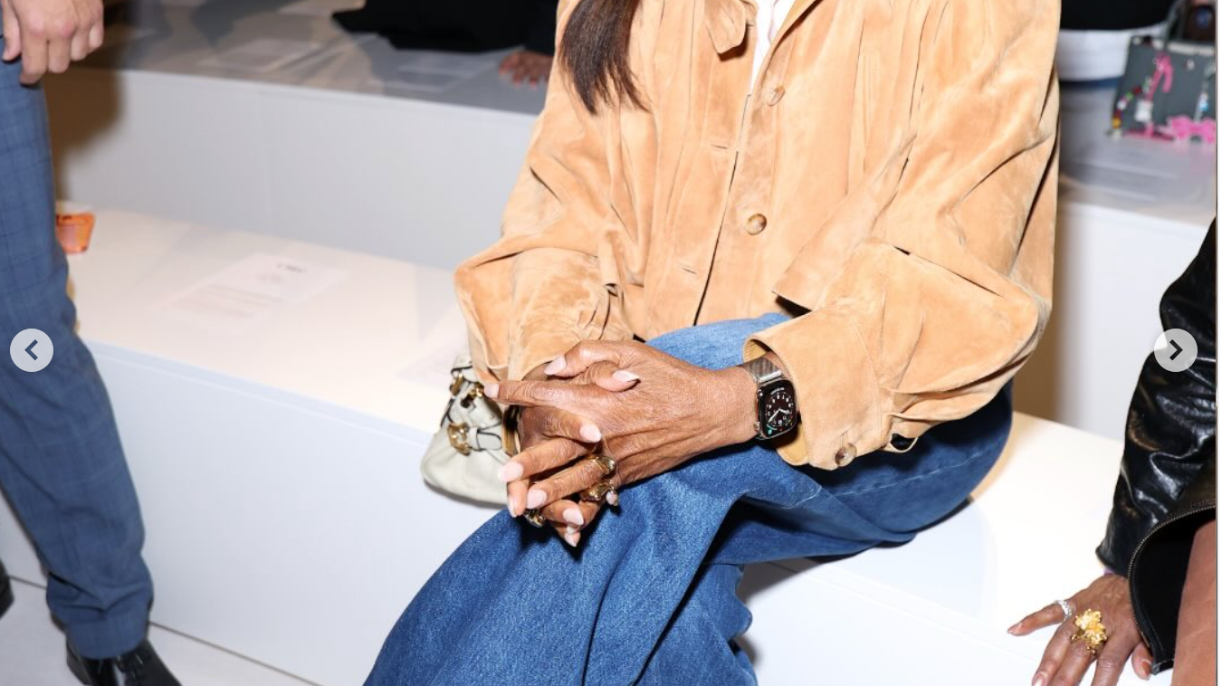 The Earrings Oprah Wore at Paris Fashion Week | GIMME