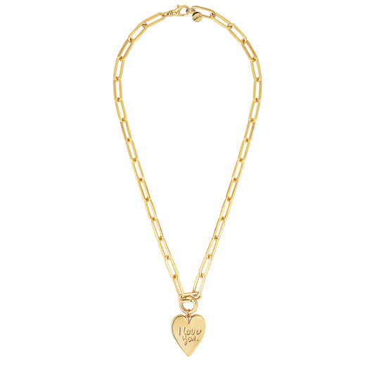 Te Amo Heart Charm Necklace (JOIN WAITLIST)