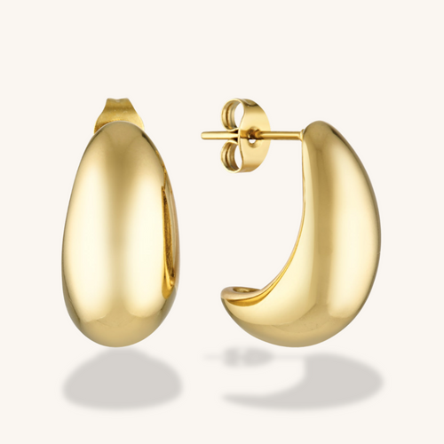 Bella Teardrop Earrings (Gold)