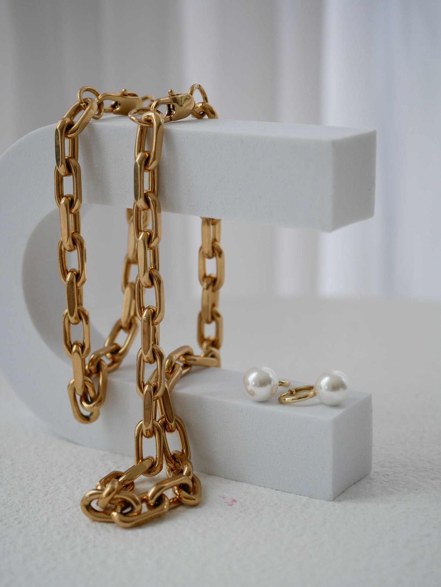 Chelsea Chunky Chain Bracelet (Gold & Silver)