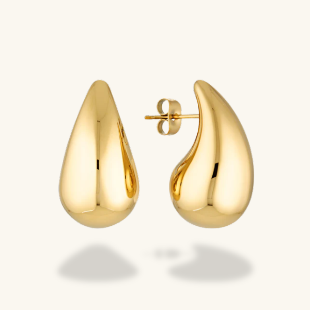 Penelope Drop Earrings (Gold)