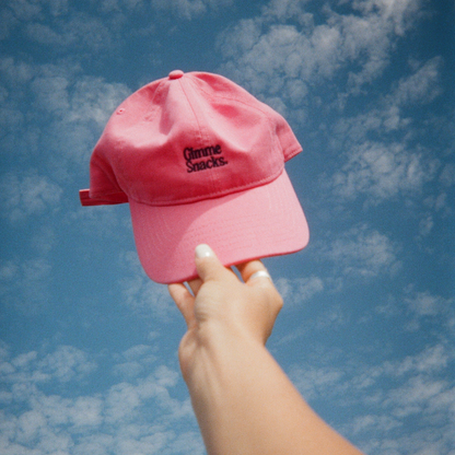 Gimme Snacks Hat (Pink/Navy)