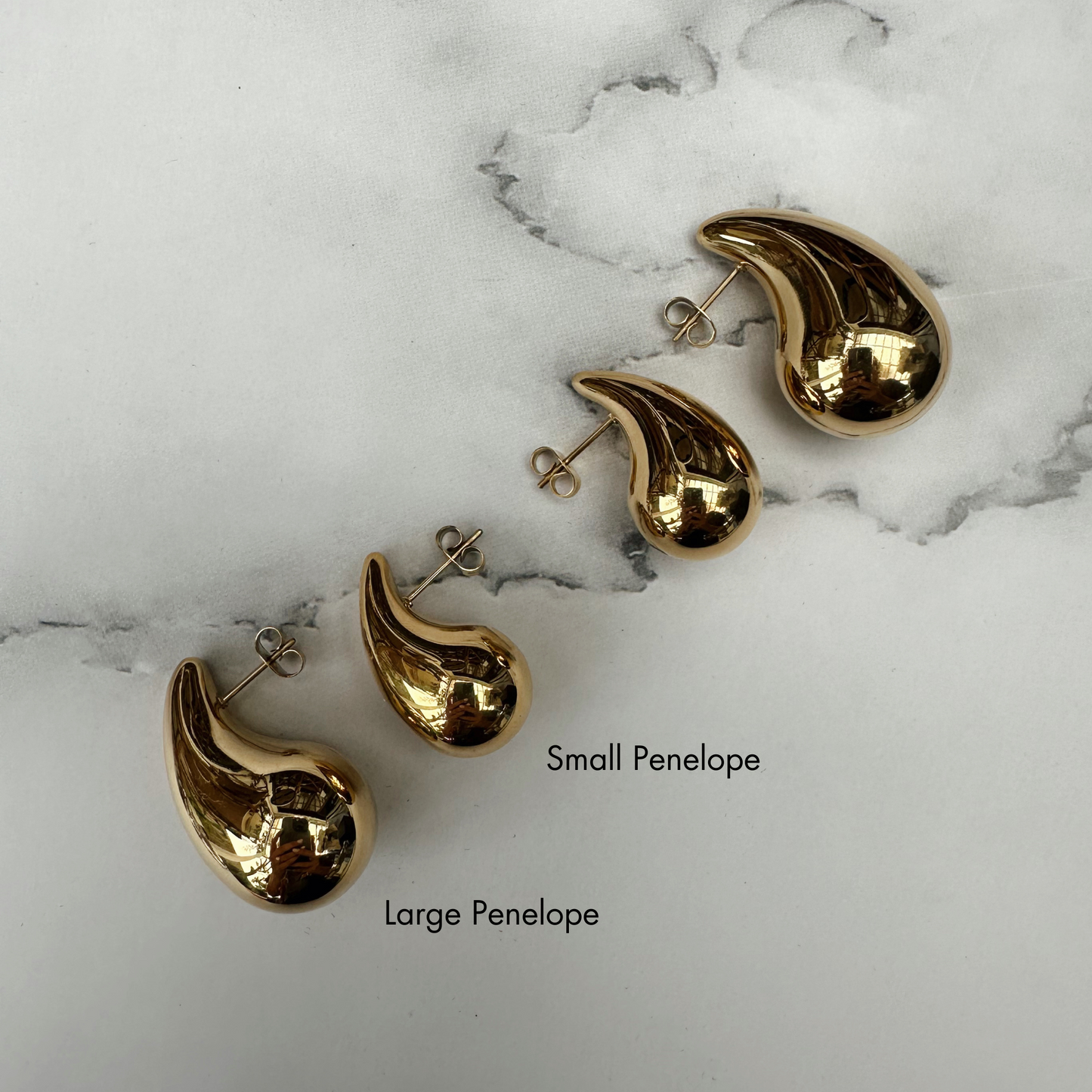 PRE-ORDER: Penelope Small Drop Earrings (Gold & Silver)