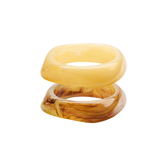 Resin Bangle Bundle