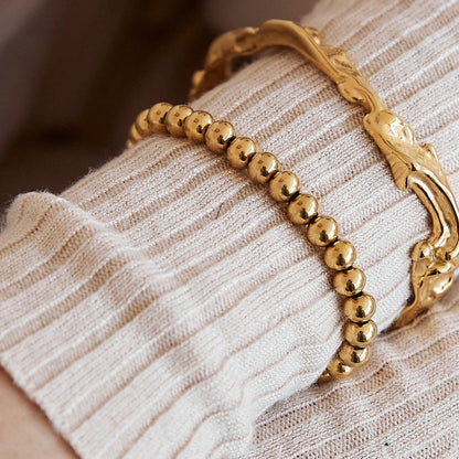 Millie Gold Ball Bracelet