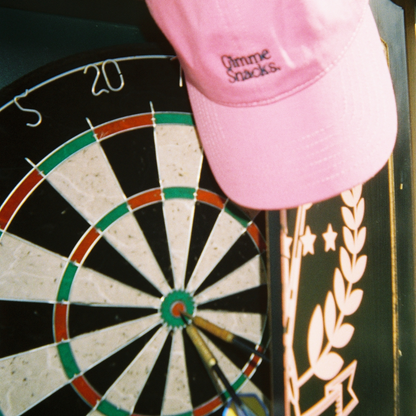 Gimme Snacks Hat (Pink/Navy)