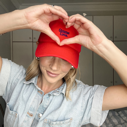 LIMITED EDITION: Gimme Love Hat (Red/Blue)