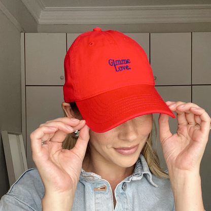 LIMITED EDITION: Gimme Love Hat (Red/Blue)