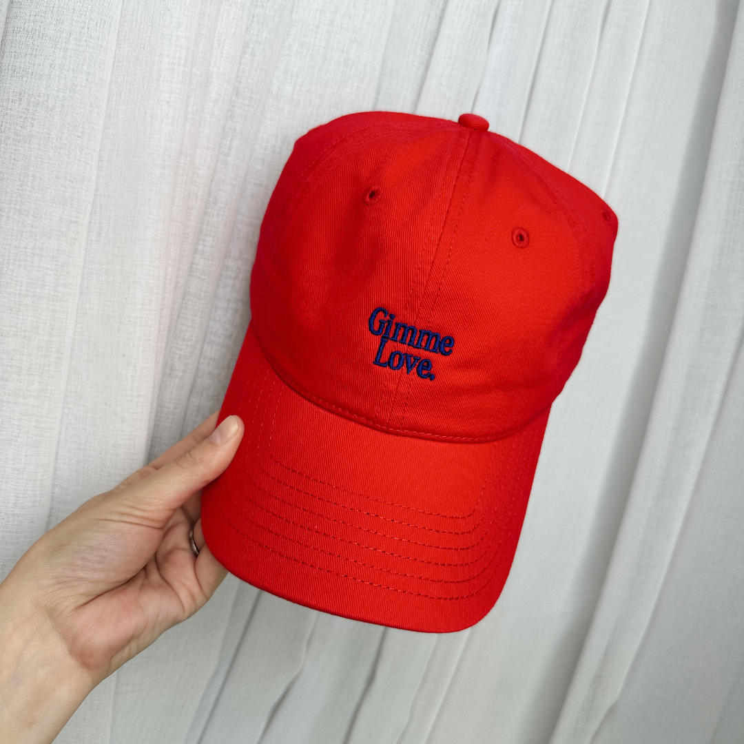 LIMITED EDITION: Gimme Love Hat (Red/Blue)