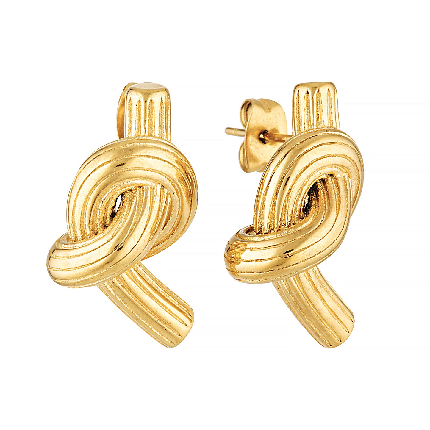 Lauren Gold Knot Earrings