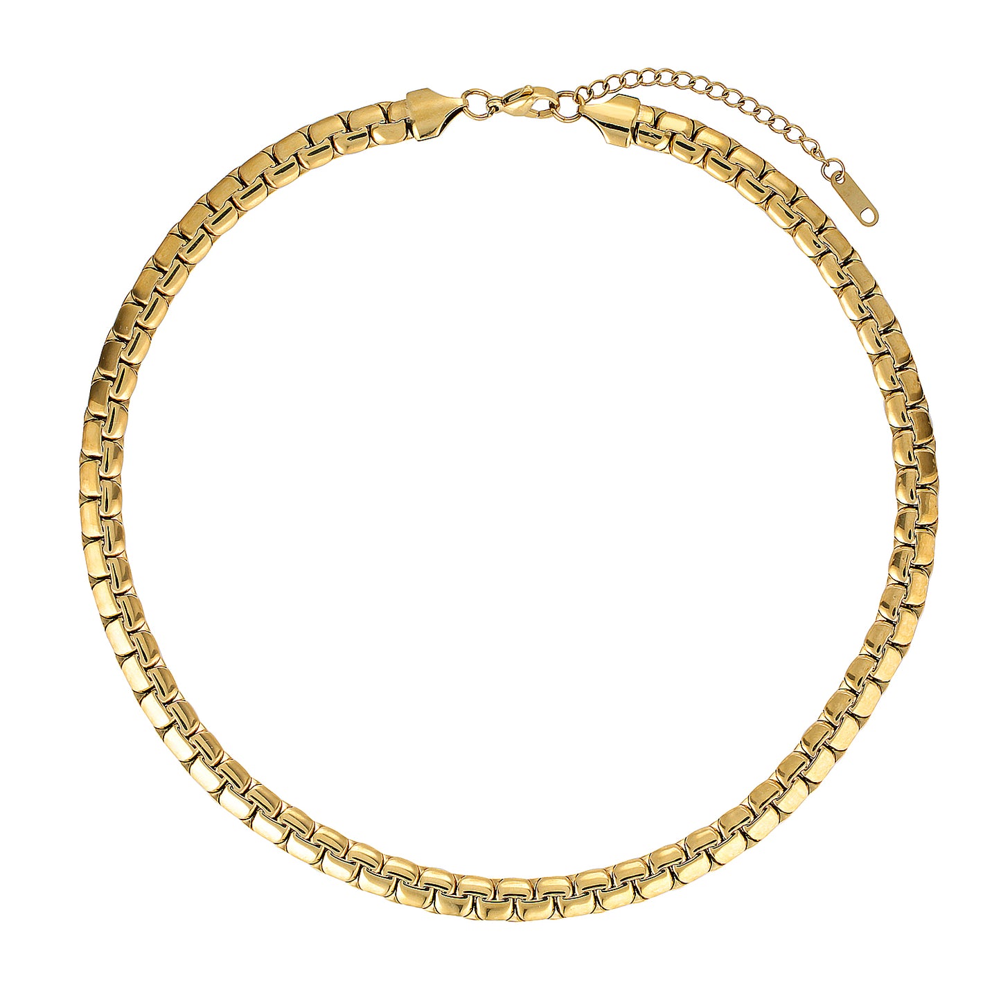 Cara Flat Chain Necklace