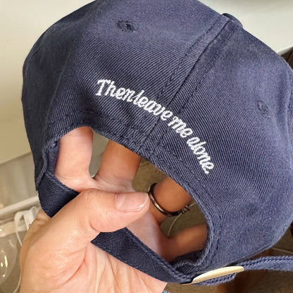 Gimme Attention Hat (Navy/White)