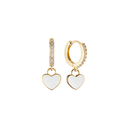 Heart Earrings (6 Colours)